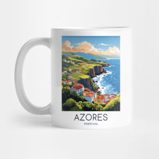 A Pop Art Travel Print of Azores - Portugal Mug